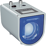 Sensor de distancia rectangular Sick, Detección de Distancia, alcance 500 → 155000 mm, salida NPN/PNP, Conector