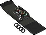 Kit de herramientas Wera, Funda de 21 piezas para Conjunto de construcción de patio, contiene Punta, portapuntas