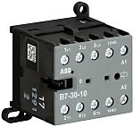 Contactor ABB B7-30-10 B de 3 polos, 3 NA, 20 A, bobina 42 V, 3 kW