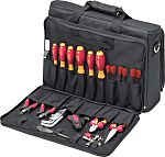 Kit de herramientas Wiha Tools, Bolsa de 30 piezas para Electricista, contiene Alicates de corte diagonal eléctricos,