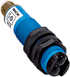 Fotocélula de cuerpo cilíndrico Sick Energético, alcance 3 → 200 mm, salida PNP, Conector macho M12, IP67