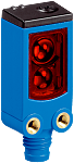 Fotocélula rectangular Sick, Sistema Supresión de Fondo, alcance 15 → 50 mm, salida PNP, Conector macho M12 con