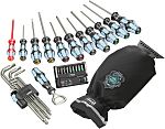 Kit de herramientas Wera de 32 piezas para Kit de herramientas industriales, contiene Portapuntas, puntas, abrelatas,