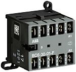 Contactor ABB BC6-30-01-F de 3 polos, 3 NA, 20 A, bobina 24 V, 4 kW