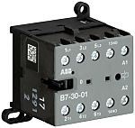 Contactor ABB B7-30-01 de 3 polos, 3 NA, 20 A, bobina 24 V, 5,5 kW