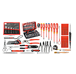 Kit de herramientas Facom, Maletín de 94 piezas para Electricista, contiene Alicates de corte, mango, cuchilla, cinta