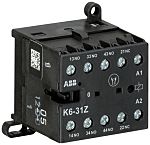 Relé de contactor ABB, 1 NC/3 NA, 4 A