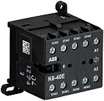 Relé de contactor ABB, 4 NA, 4 A