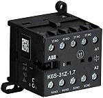 Relé de contactor ABB, 1 NC/3 NA, 4 A, 0,0028 kW