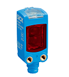 Fotocélula miniatura Sick, Sistema Reflex, alcance 4,5 m, salida PNP/NPN, Conector de 3 terminales, M8, IP66, IP67,