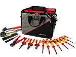Kit de herramientas CK, Bolsa de 9 piezas para Kit de herramientas para electricista, contiene 1 destornillador Dextro