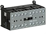 Contactor ABB GJL121 de 3 polos, 3 NA/1 NC, 20 A, bobina 48 V ac, 4 kW