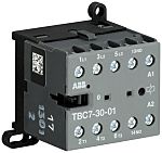 Contactor ABB GJL131 de 3 polos, 3 NA/1 NC, 20 A, bobina 17 →32 V dc, 5,5 kW