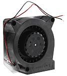 Ventilador centrífugo ebm-papst de 120.6 x 120.6 x 37.3mm, alim 12 V dc, caudal 40m³/h, 58dB, 2500rpm