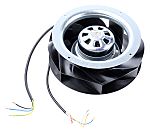 Ventilador centrífugo ebm-papst de 190 (Dia.) x 91mm, alim 230 V ac, caudal 975m³/h, 4120rpm, IP54