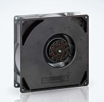 Ventilador centrífugo ebm-papst de 220 x 220 x 56mm, alim 230 V ac, caudal 202m³/h, 66 dB(A)dB(A), 2750rpm, IP20