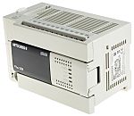 Módulo lógico Mitsubishi FX3U, 24 Vdc, 16 entradas tipo Disipación, fuente, 16 salidas tipo Transistor
