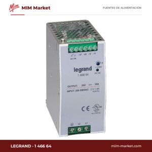 Fuente de alimentación carril DIN Legrand 1 466 64
