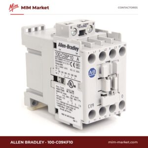 Contactor Allen Bradley 100-C09KF10 – 3 polos, 9 A, 4 kW, bobina 230 V AC