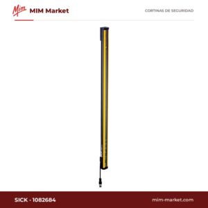 Barrera multihaz de seguridad SICK 1082684 – deTem4 Core M4C-SA0250LA10, emisor, 2 haces / 500 mm, tipo 4 PL e