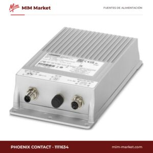 Fuente de alimentación carril DIN Phoenix Contact 1111634 – 24 V DC, 10 A, 240 W
