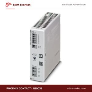 Fuente de alimentación carril DIN Phoenix Contact 1159038 – 24 V DC, 10 A, 240 W