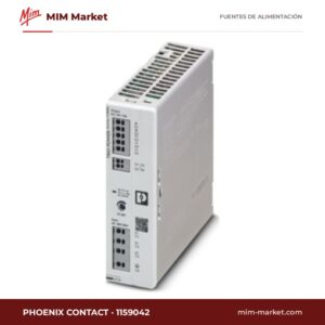 Fuente de alimentación carril DIN Phoenix Contact 1159042 – 24 V DC, 10 A, 240 W