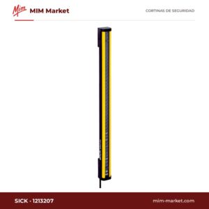 Cortina de luz de seguridad SICK 1213207 – deTec2 Core C2C-EA07530A10000, receptor, 30 mm, 750 mm, tipo 2 PL c