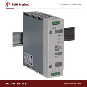 Fuente de alimentación carril DIN RS PRO 136-8320 – 47 V DC, 2,5 A