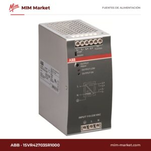 Fuente de alimentación carril DIN ABB 1SVR427035R1000