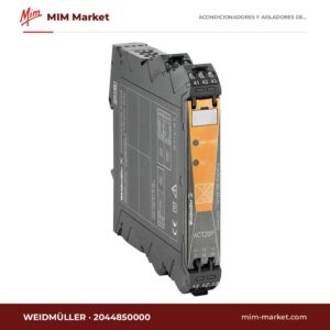 Transductor de medida de corriente ACT20P Weidmüller ACT20P-CML-10-AO-RC-S 2044850000 – serie ACT20P, salida analógica y contacto de relé