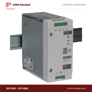 Fuente de alimentación carril DIN RS PRO 221-1856 – 24 V DC, 20 A