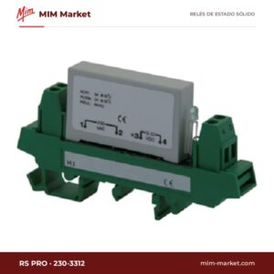 Relé de estado sólido RS PRO 230-3312 – 4 A, 1-60 V