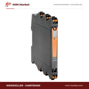 Amplificador separador de corriente de 2 canales Weidmüller ACT20P-2CI-2CO-12-P 2489730000 – serie ACT20P, 2 entradas / 2 salidas de corriente, push-in