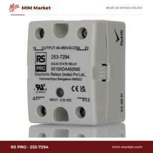 Relé de estado sólido RS PRO 253-7294 – 25 A, 48-480 V ac