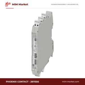 Amplificador separador universal de 3 vías Phoenix Contact MACX MCR-UI-UI-SP-NC 2811556 – entrada y salida U/I, push-in