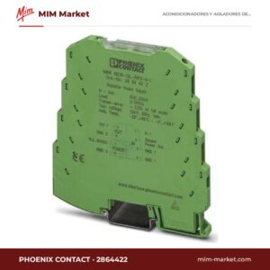 Alimentador separador para transmisores, 24 V DC Phoenix Contact MINI MCR-SL-RPS-I-I 2864422 – repeater power supply, alimentación 24 V DC