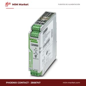 Fuente de alimentación carril DIN Phoenix Contact 2866747 – 24 V DC, 3,5 A, 84 W