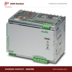 Fuente de alimentación carril DIN Phoenix Contact 2866789 – 24 V DC, 40 A, 960 W