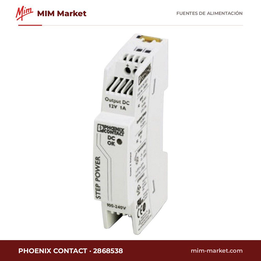 Fuente de alimentación carril DIN Phoenix Contact 2868538