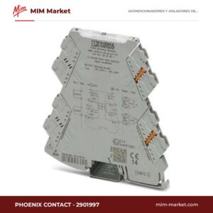 Aislador pasivo de 2 canales Phoenix Contact MINI MCR-2-2I-2I-ILP-PT 2901997 – alimentado por el lazo de entrada, push-in