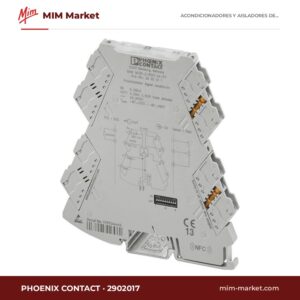Transductor para potenciómetro Phoenix Contact MINI MCR-2-POT-UI-PT 2902017 – salida de tensión o corriente, push-in