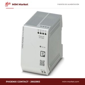 Fuente de alimentación carril DIN Phoenix Contact 2902993 – 24 V DC, 4,2 A, 100 W