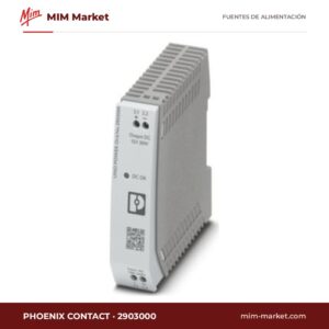 Fuente de alimentación carril DIN Phoenix Contact 2903000 – 15 V DC, 2 A, 30 W