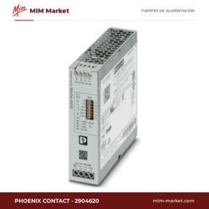 Fuente de alimentación carril DIN Phoenix Contact 2904620 – 24 V DC, 5 A, 120 W