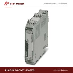 Transductor de tensión MACX MCR Phoenix Contact MACX MCR 2906239 – medida de tensión con salida de señal normalizada