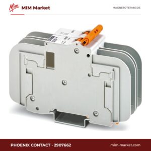 Interruptor magnetotérmico Phoenix Contact 2907662 – TMC 8, 2P, curva D, 15 A, 277/480Y V AC