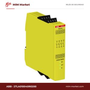 Relé de seguridad ABB 2TLA010040R0200 – 24 V DC, 4 contactos de seguridad