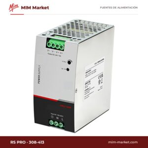 Fuente de alimentación carril DIN RS PRO 308-413 – 12 V DC, 10 A, 120 W