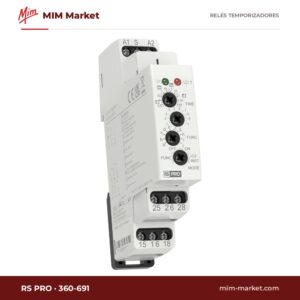 Relé temporizador RS PRO 360-691